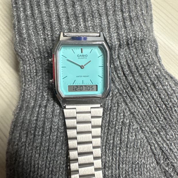 카시오 AQ-230A 티파니