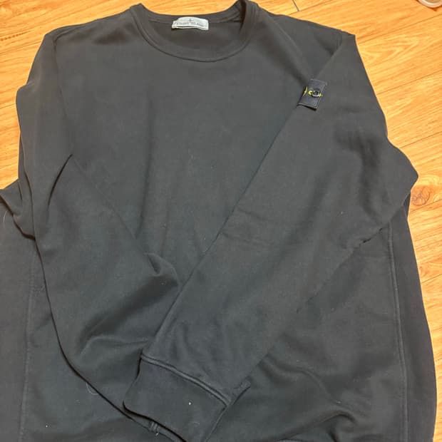 25FW 스톤 블랙 맨투맨