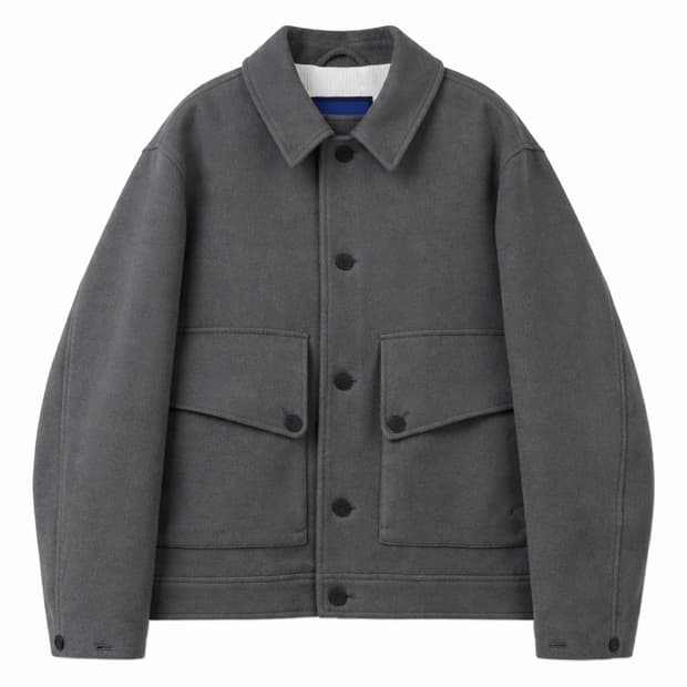DOCUMENT HEAVY MELTON BIG POCKET JACKET