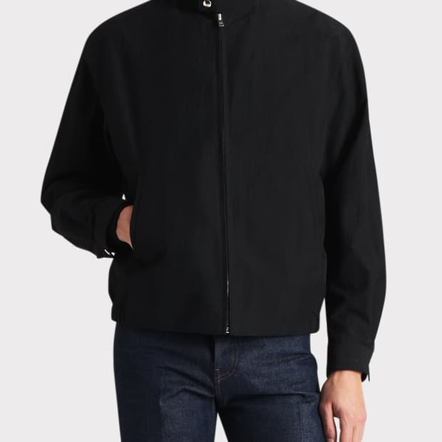 허즈밴드 파리 해링턴 재킷