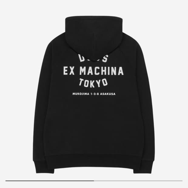 데우스 엑스 마키나 도쿄 아사쿠사 어드레스 후드 블랙