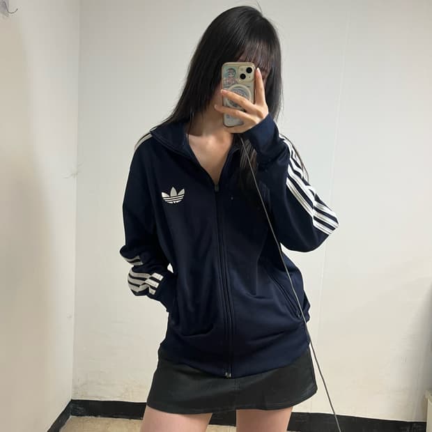 Adidas Navy Firebird Track Jacket