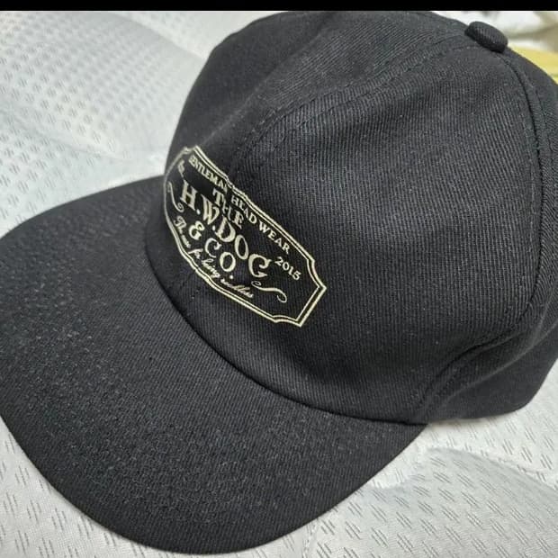 HW DOG&CO 트러커캡 블랙