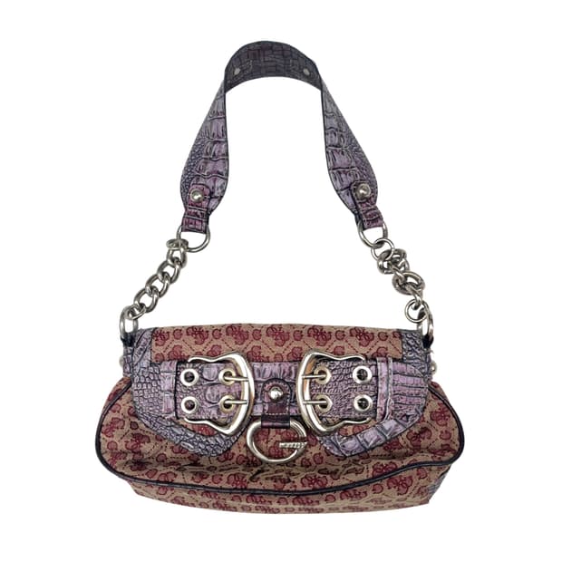 Guess 00s rare buckle bag