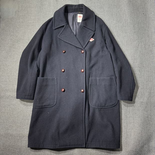 DANTON 피코트 자켓 블랙 ( 110/OLD-8328 )