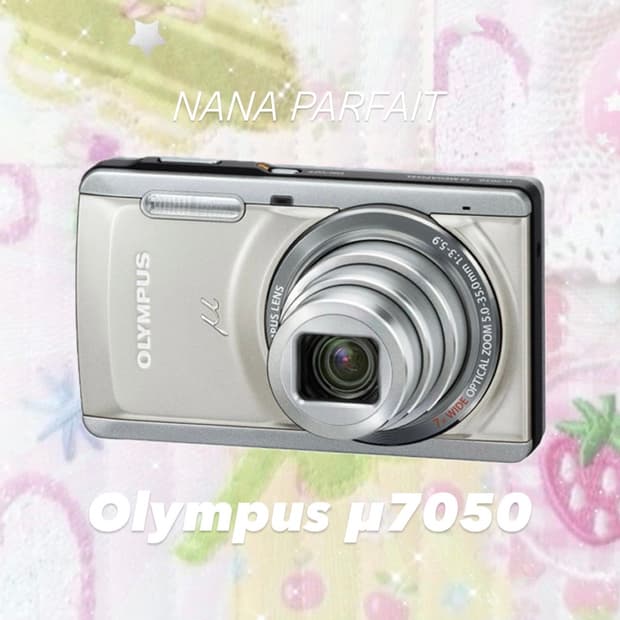 작례있음💖올림푸스 뮤 7050 실버 Olympus μ 빈티지 디카