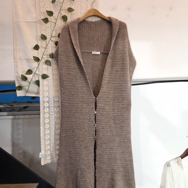 sm2 코지 니트 민소매 원피스