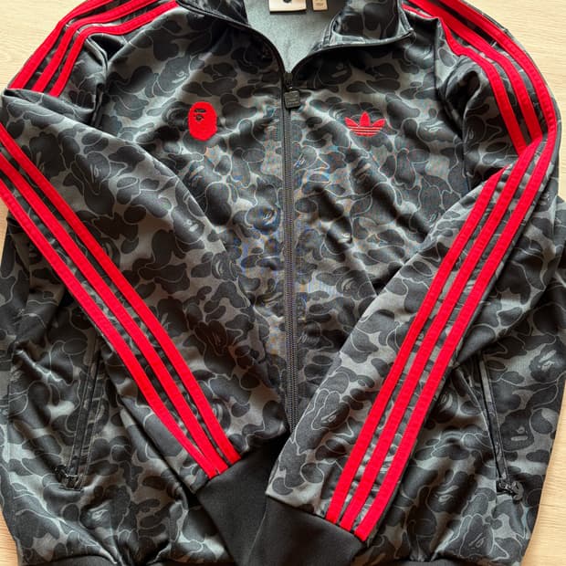 베이프 아디다스 트랙탑 져지 kr L사이즈