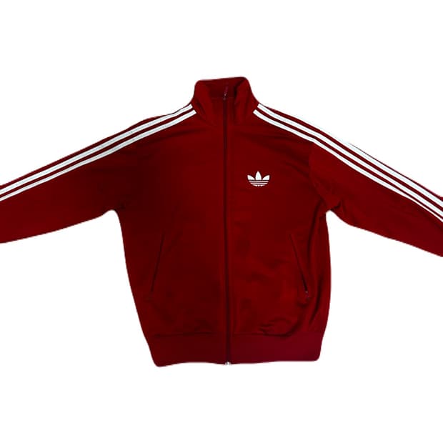 빨강 아디다스 져지