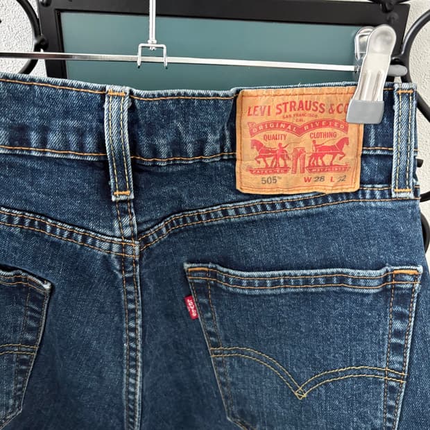 levi's) 505 straight jeans