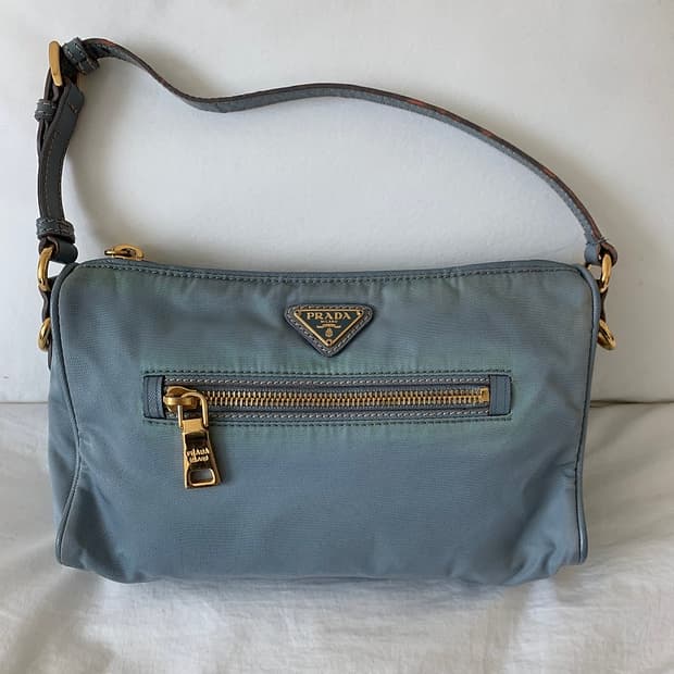 프라다 나일론 포치 미니백