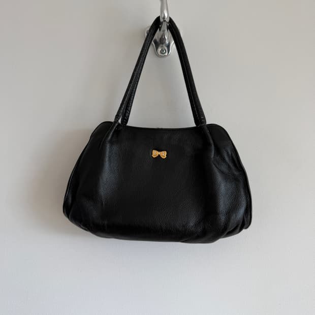 Pre owned 레더 프레임백