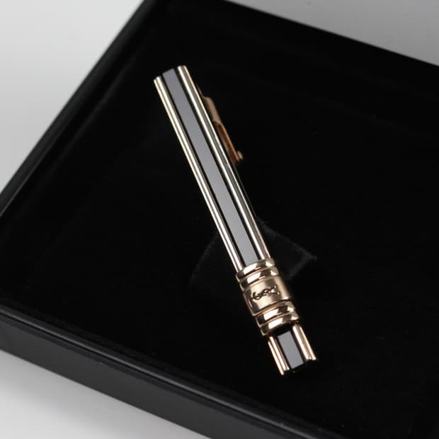 입생로랑 B+등급 5.2cm 남자 명품 넥타이핀 빈티지