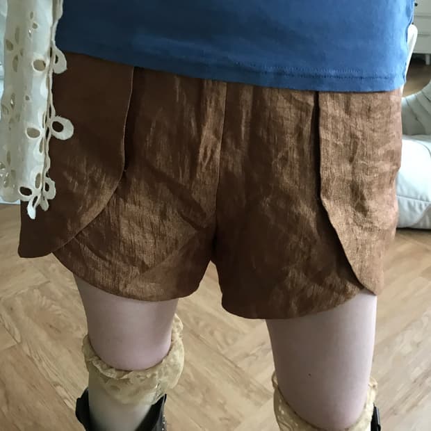 vintage pearl short pants (26inch)