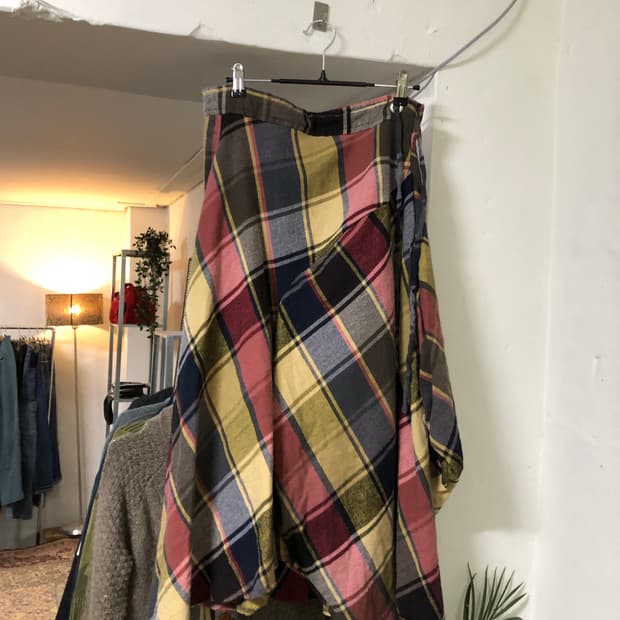 Vintage japanese 패턴 치마