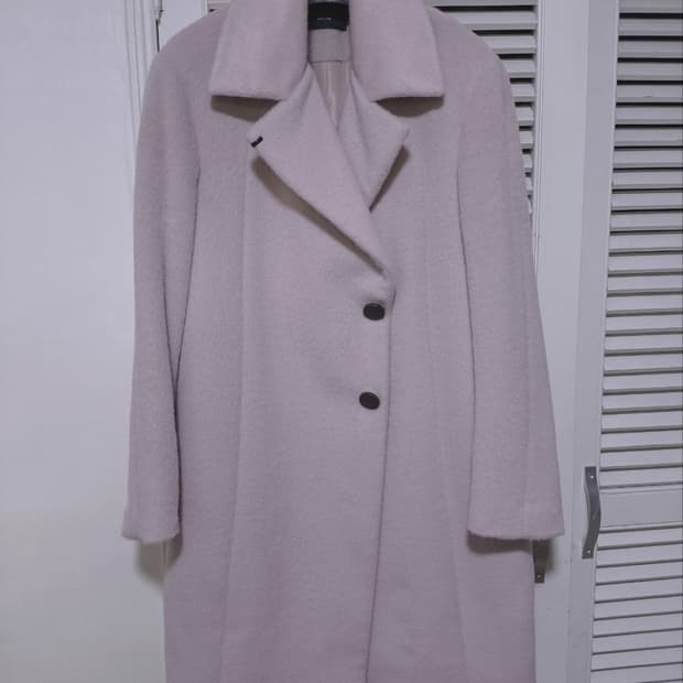 82 시스템 알파카 양모 코트