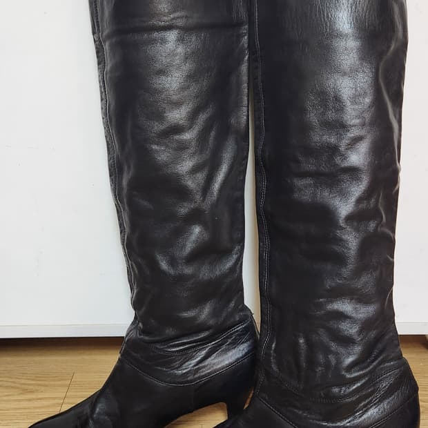 TANDY 탠디 클래식 소가죽 롱부츠 240