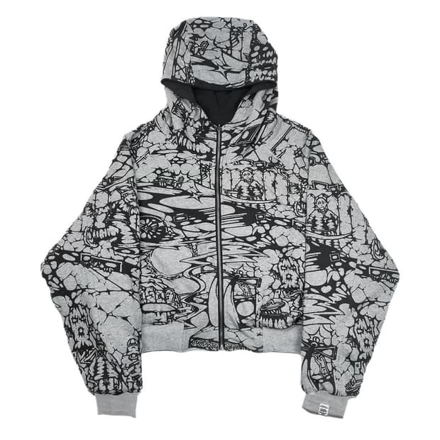 유민하 리버시블 봄버 후디 (S)