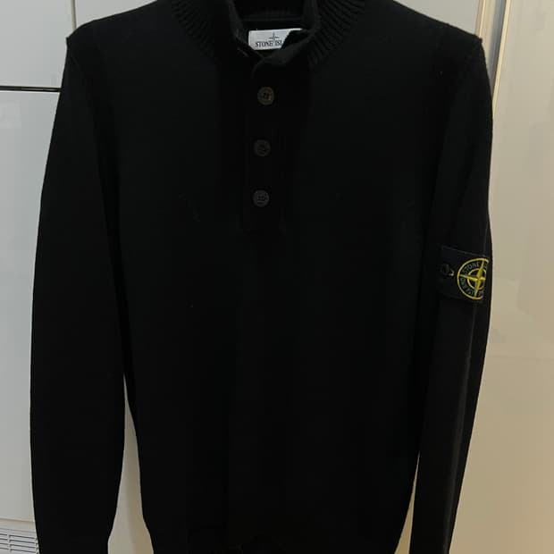 23fw 스톤아일랜드 반집업니트 L (새상품급)