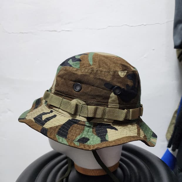 밀리터리 기능성 카모 정글모 버킷햇