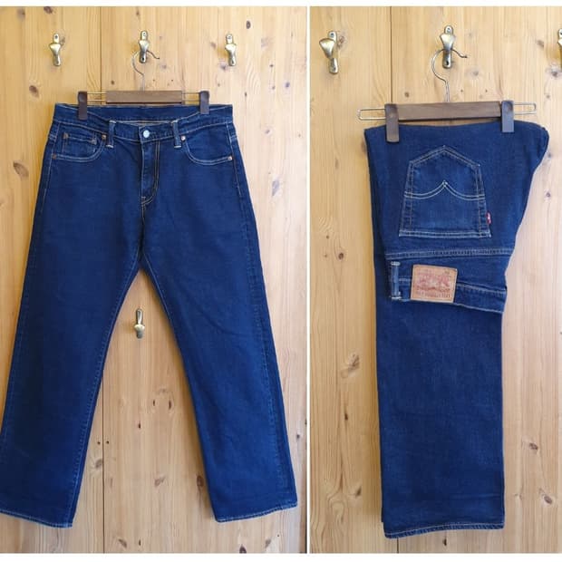 허리30/리바이스569 스판 데님팬츠 