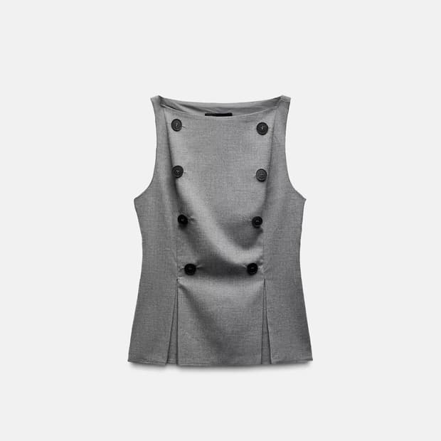 ZARA botton vest
