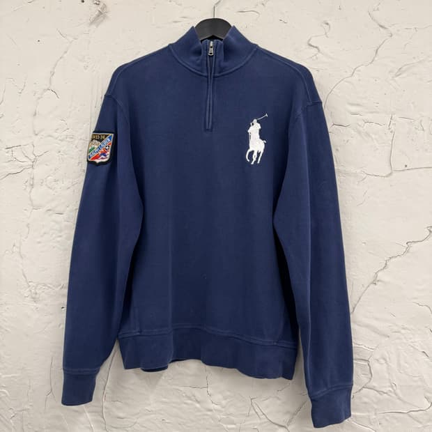 폴로랄프로렌 빅포니 패치 반집업