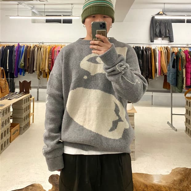 TONYWACK graphic knit 토니웩 그래픽 니트