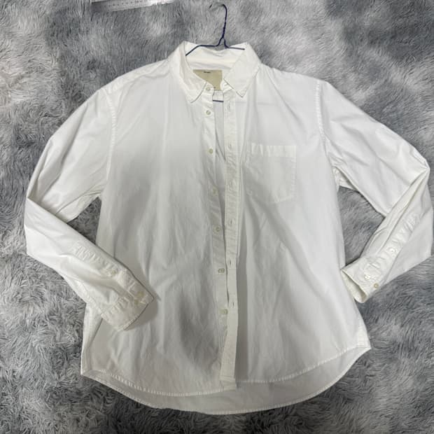 포터리 화이트셔츠 3사이즈