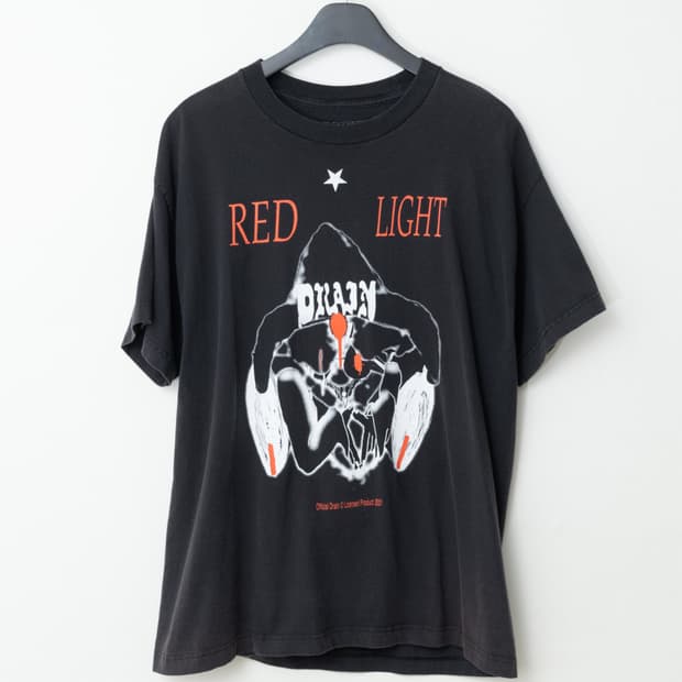 2021 Bladee Red Light Tee Black