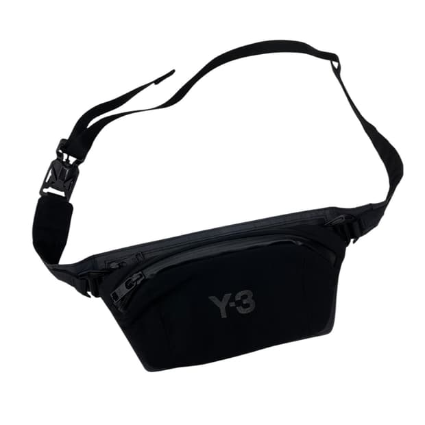 Y-3 블랙 벨트백 힙색