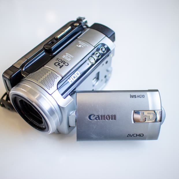 Canon Ivis HG10 / 빈티지 디지털 캠코더
