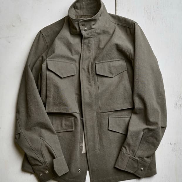 모노프리베 M65 자켓 워시드 올리브