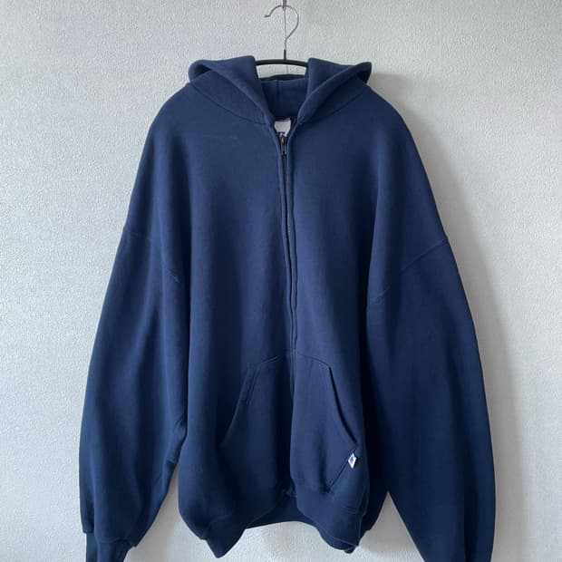 90s russell athletic hoodie zip 러셀