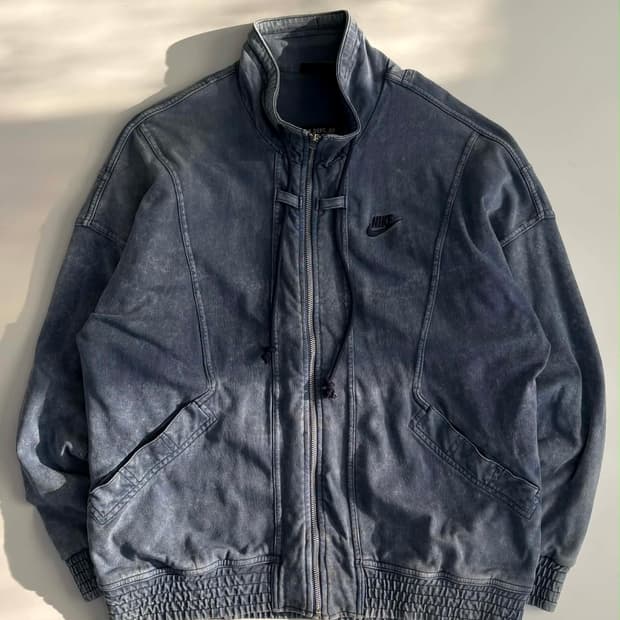 [L] 나이키 리이슈 복각 코튼 워싱 자켓