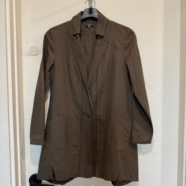 이새 한지사 코튼 자켓 