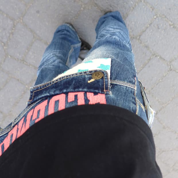BLUE MOON BLUE PANTS
