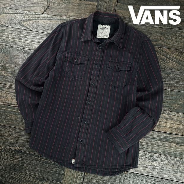 [반스] 빈티지 스트라이프 셔츠 M19209