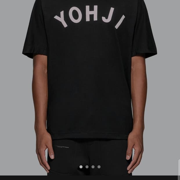 S ) Y-3 아디다스 YOHJI 반팔티