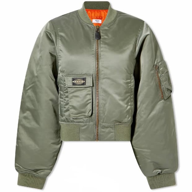 [M] 마틴로즈 슈렁큰 봄버 자켓 