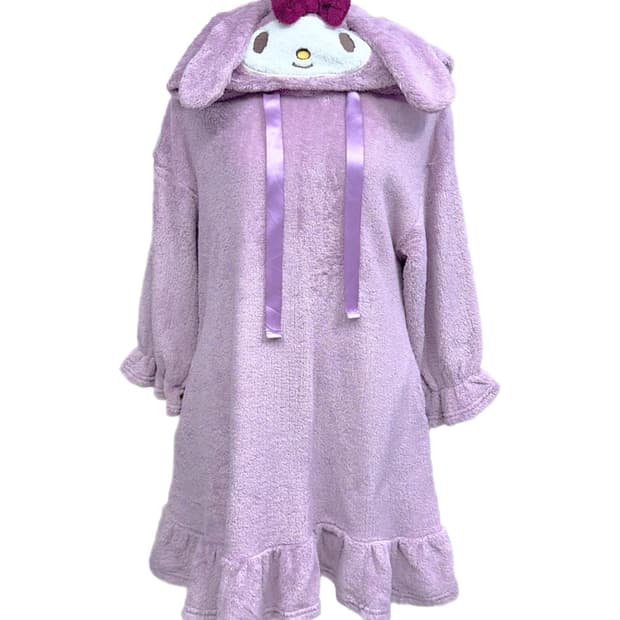 산리오 마이멜로디 후드 원피스