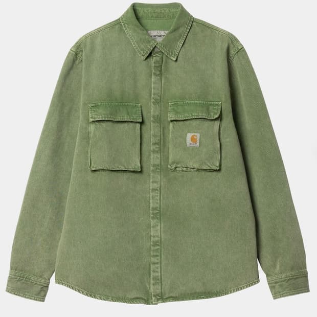 칼하트 wip 그린 셔츠 자켓 L