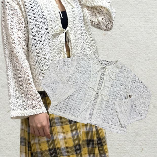 CCMMO 아이보리 레이스 탑