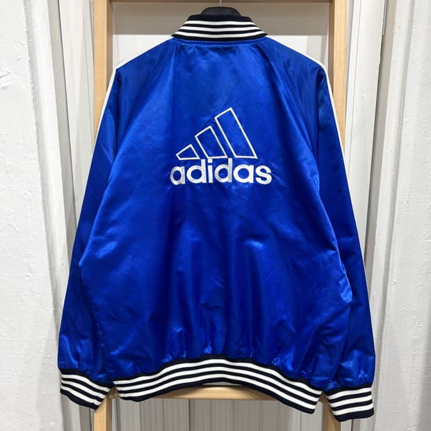 아디다스 빅로고 바시티 자켓