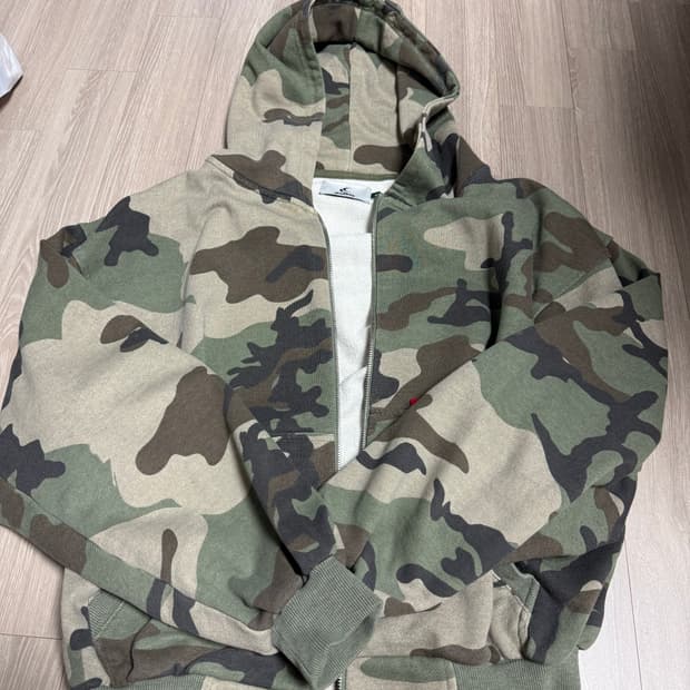 scuffers 카모 후드집업 m