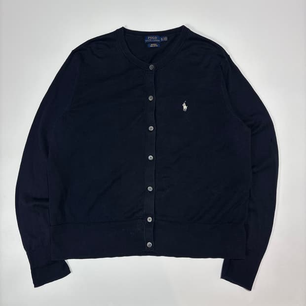 폴로 랄프로렌 네이비 가디건 
