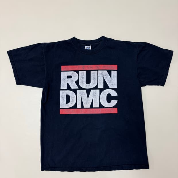 RUN DMC 빈티지 반팔티