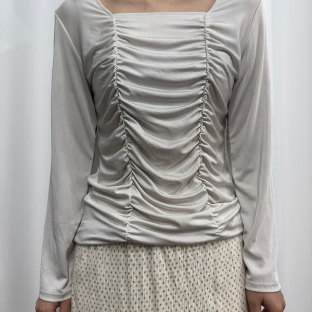 shirring top