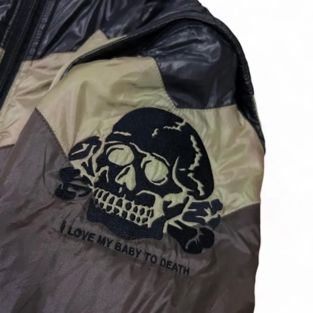 Vintage Fur hood jumper