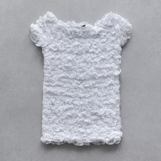 cecil mcbee) frill half T 